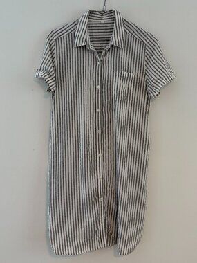 Muji Cotton Shirt Dress